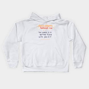 Dear Person Behind Me Kids Hoodie